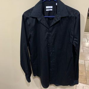Calvin Klein Black Dress Shirt
